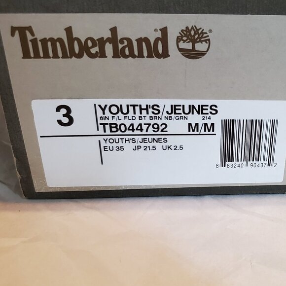Timberland Field Boots Youth 3 - Picture 2 of 9